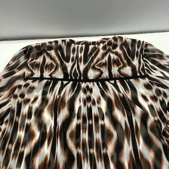 Ro & De sheer animal print top NWT size XS - Picture 5 of 5